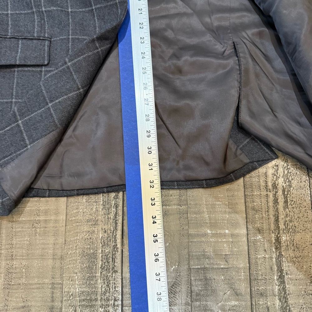 Lauren Ralph Lauren Gray Plaid Blazer - Picture 14 of 14